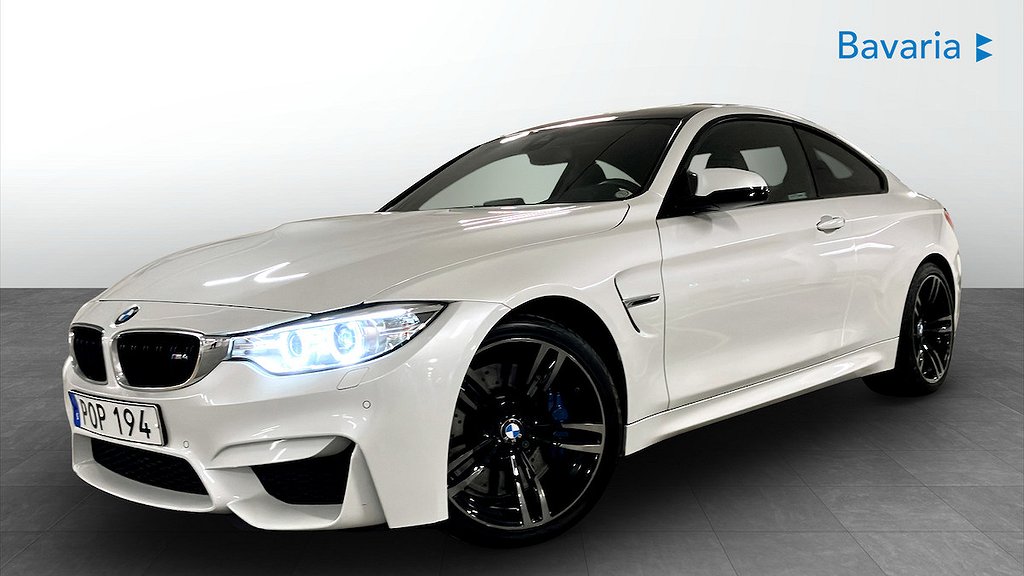 BMW M4 / 431 Hk / 2 Ägare / DCT / Navi / H&K / Nyservad