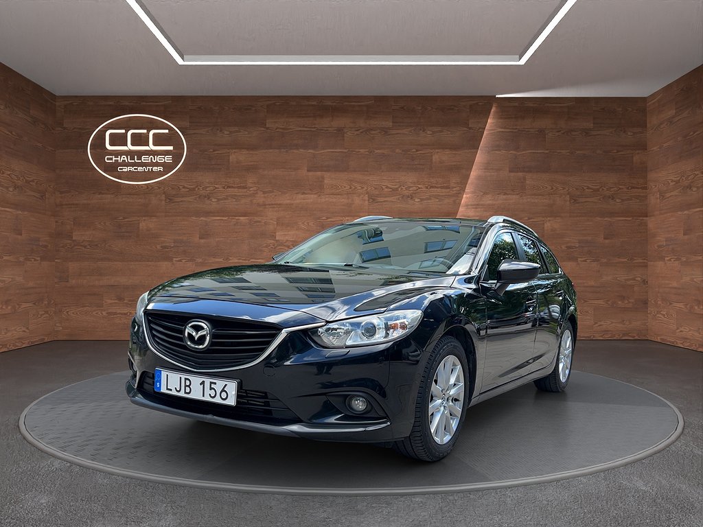 Mazda 6 Wagon 2.2 SKYACTIV-D Euro 6 150hk  NY  Besiktning