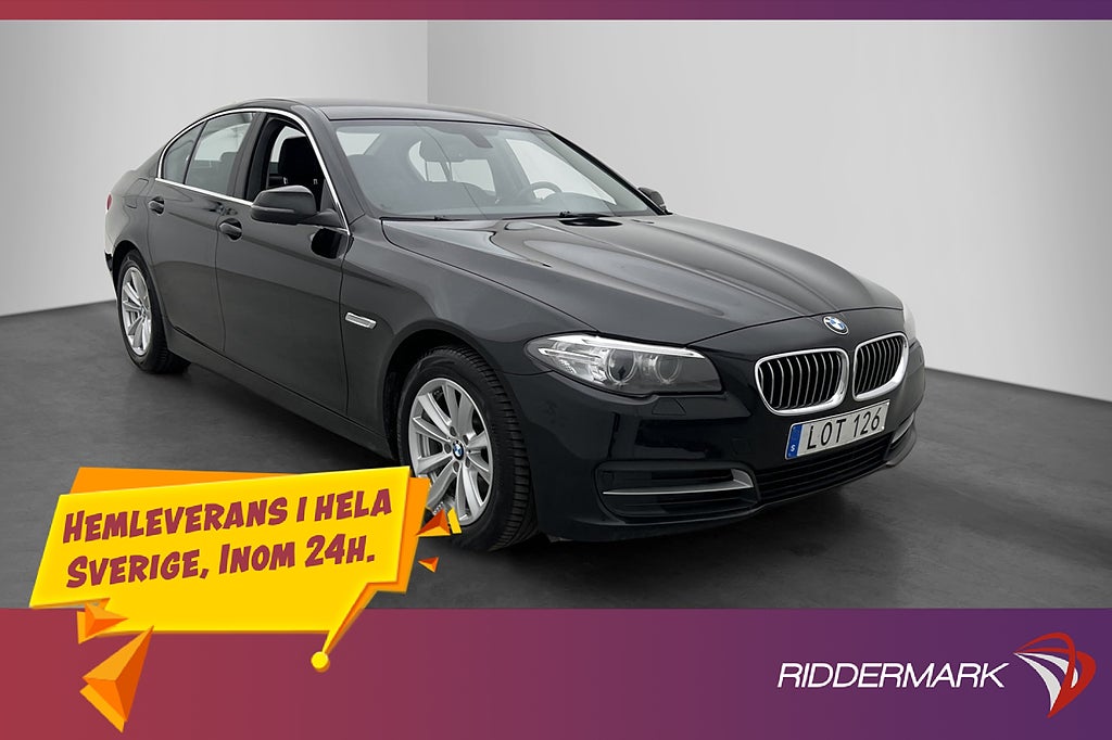 BMW 520 D xDrive Sedan 190hk P-Sensorer Elstolar Rattvärme