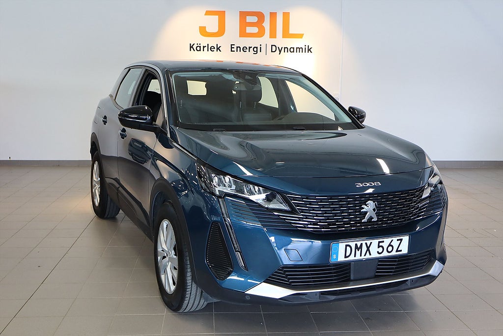 Peugeot 3008 Active Pack 1.2 PT 130hk - B-KAMERA, CARPLAY