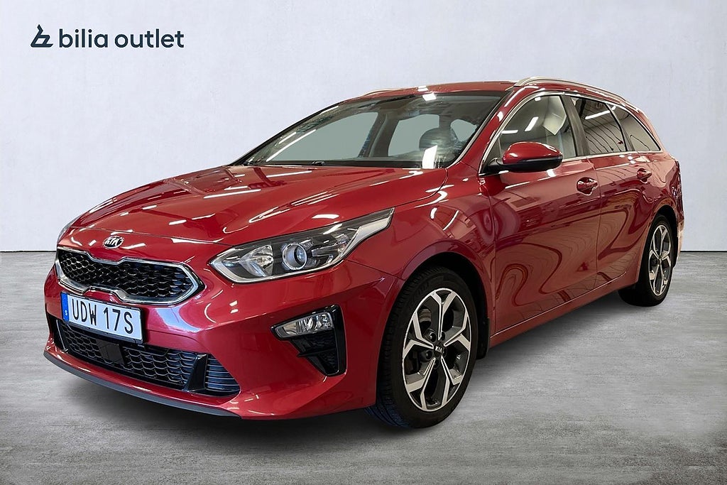 Kia Ceed Sportswagon 1.4 T-GDI 140hk Kamera Rattvärme Sensorer