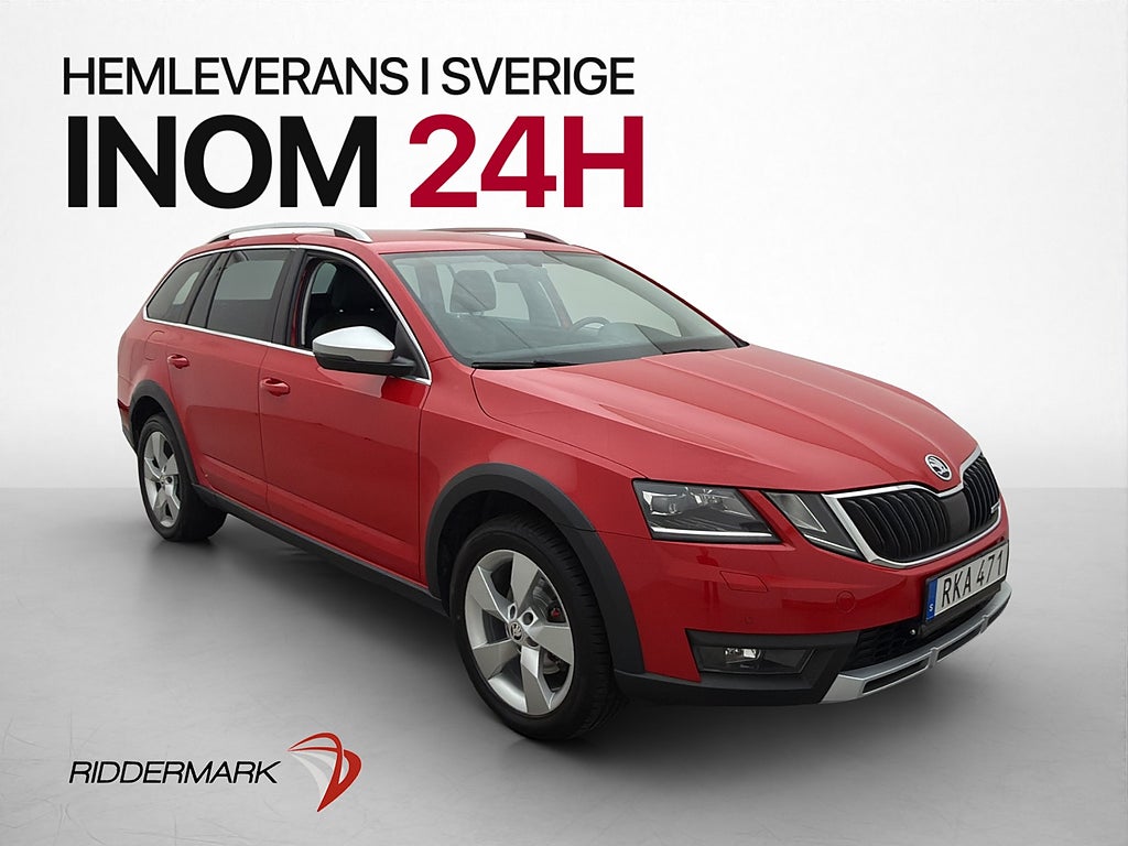 Skoda Octavia Scout TDI 4x4 Business Premium Värmare Kamera