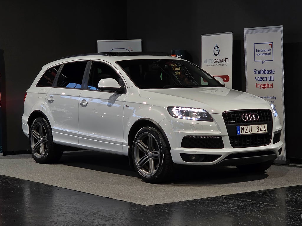Audi Q7 3.0 TDI V6 DPF Quattro S-line/7 Sits/Ny Servad 