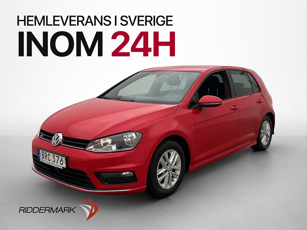 Volkswagen Golf 1.4 TSI 140hk R-Line Kamera Drag Farthållare