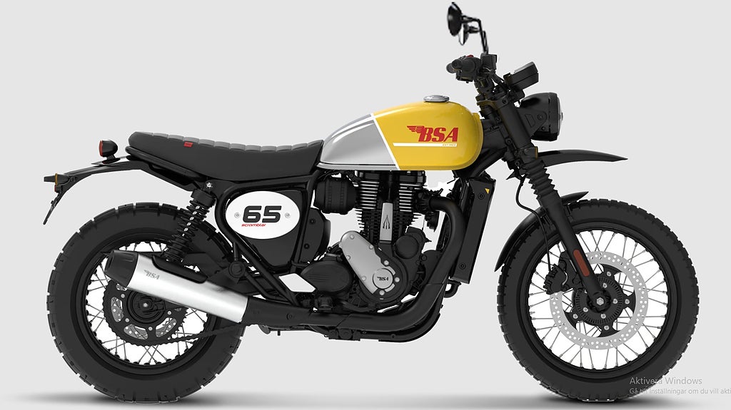 BSA Scrambler  650 Demo kampanj 