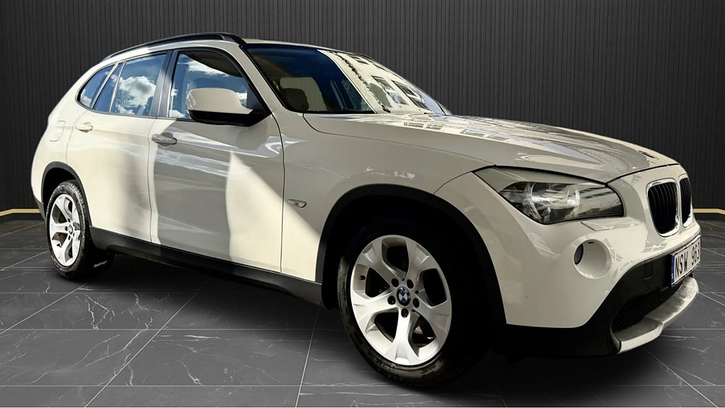 BMW X1 SDRIVE18I STEPTRONIC 150HK SVENSKSÅLD FULLSERVAD