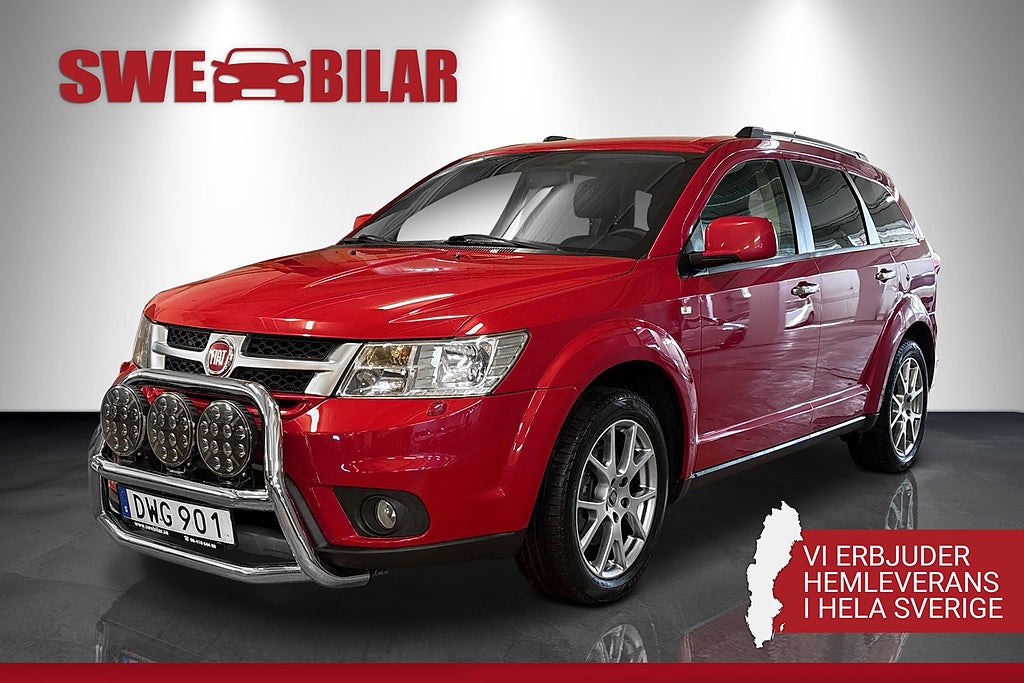 Fiat Freemont 2.0 Multijet4x4 7Sits BKam Drag NAVI 3ÄGARE! KAMREMBYTT