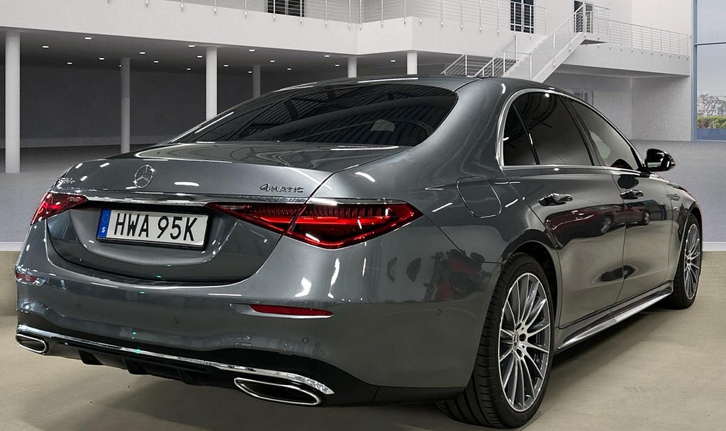 Mercedes-Benz S 580 e 4MATIC L AMG Burmester® High-End 4D Full utr! - bild 2