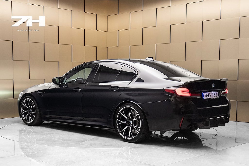 BMW M5 Competition Steptronic HuD Vent. Säten Laser Soft Close