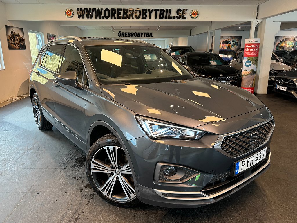 Seat Tarraco 2.0 TSI 4DRIVE Aut Gps Pano Värmare 7 sits SE SPEC