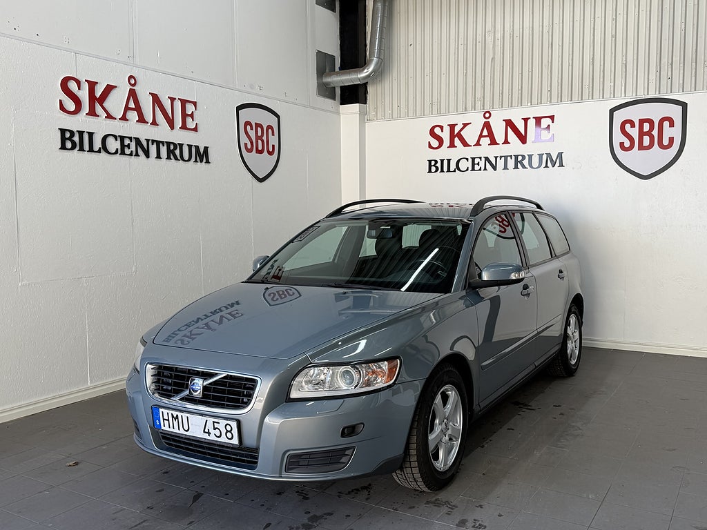 Volvo V50 1.8 Flexifuel Kinetic/Lågmil/Full servicehistorik