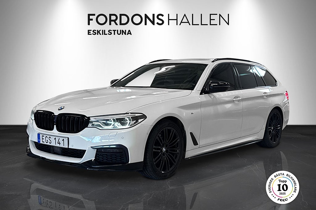 BMW 520d xDrive M Sport /Panorama /H&K /D-värm /Drag /DA+/HUD