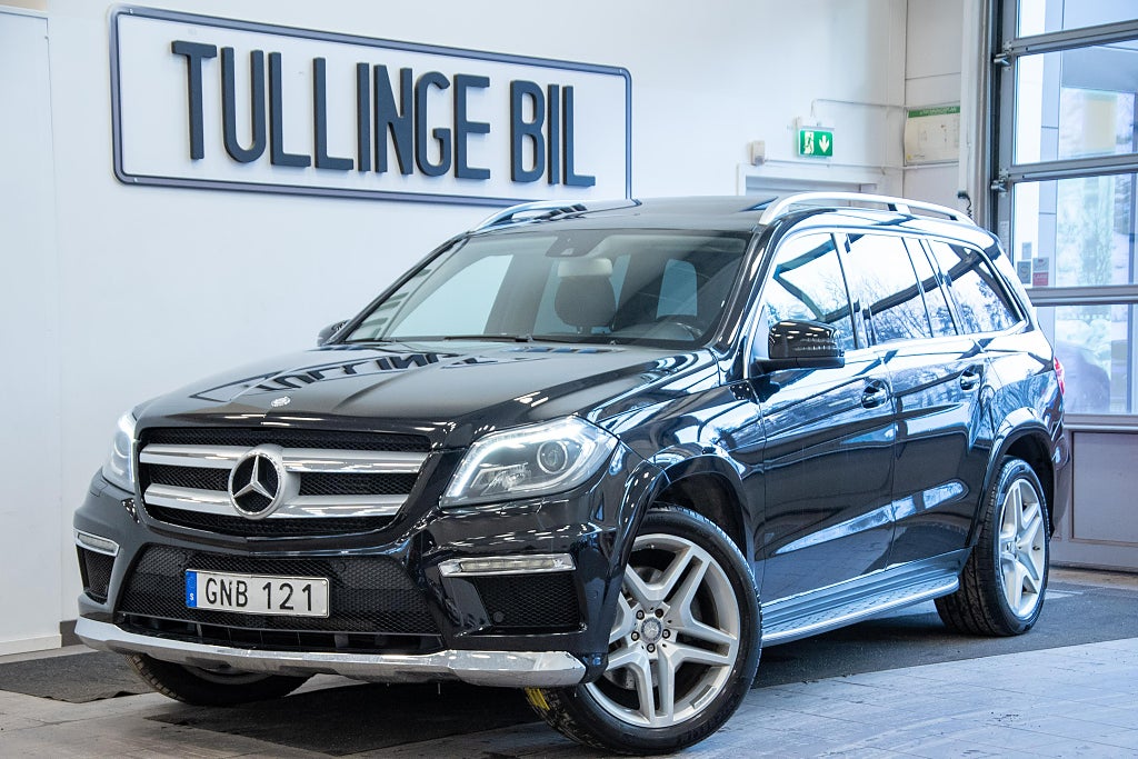 Mercedes-Benz GL 350 4M 258HK 7-Sits AMG Panorama Luft Kamera Värm Drag