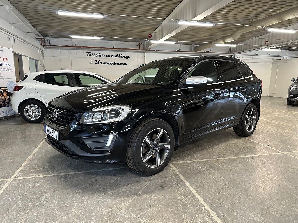 Volvo XC60 D4 AWD R-Design Nyservad Kamrem bytt Värmare Dragkrok