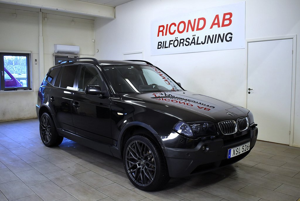 BMW X3 3.0D 285HK ADVANTAGE COMFORT SKINN DRAGKROK 20" 