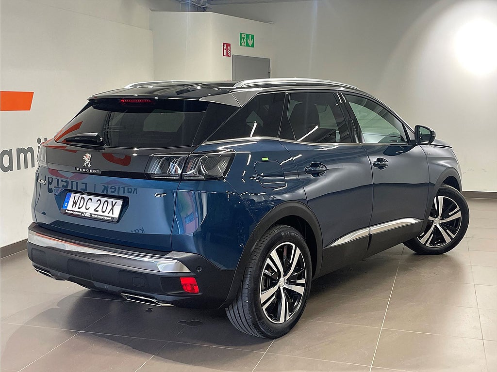 Bild på Peugeot 3008 GT 1.2 PT 130hk Aut - B-KAMERA, CARPLAY, NAVI