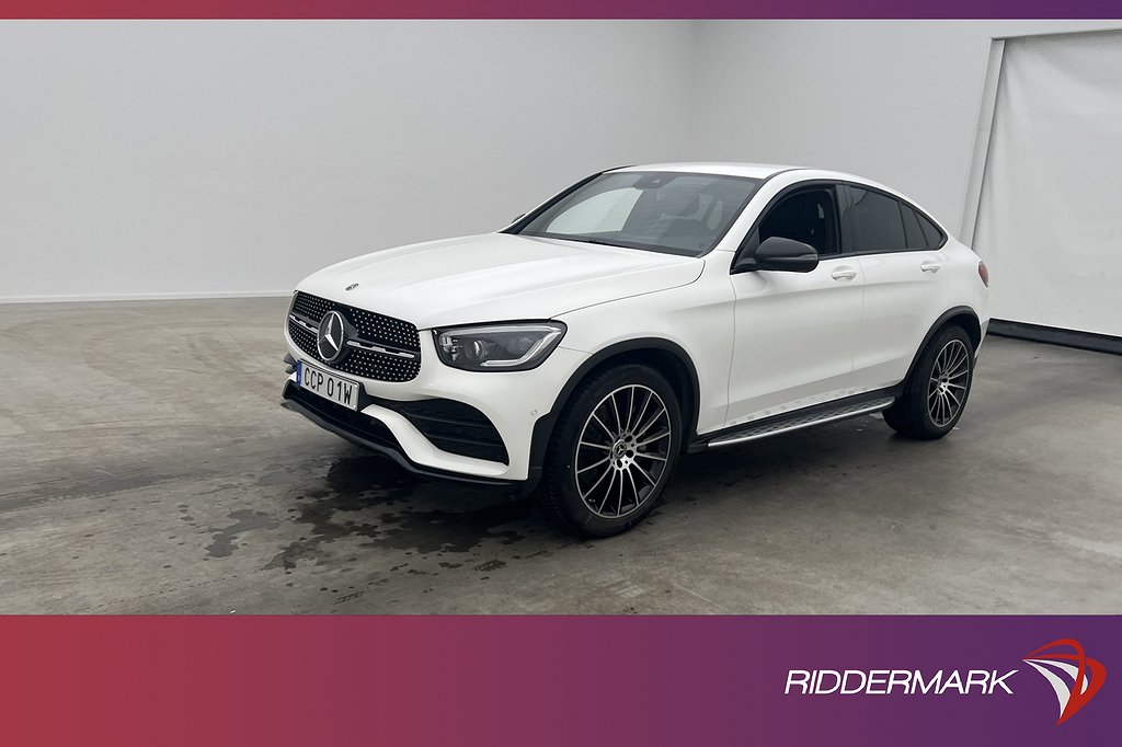 Mercedes-Benz GLC 220 d 4M Coupé 194hk AMG Burm Värm Drag