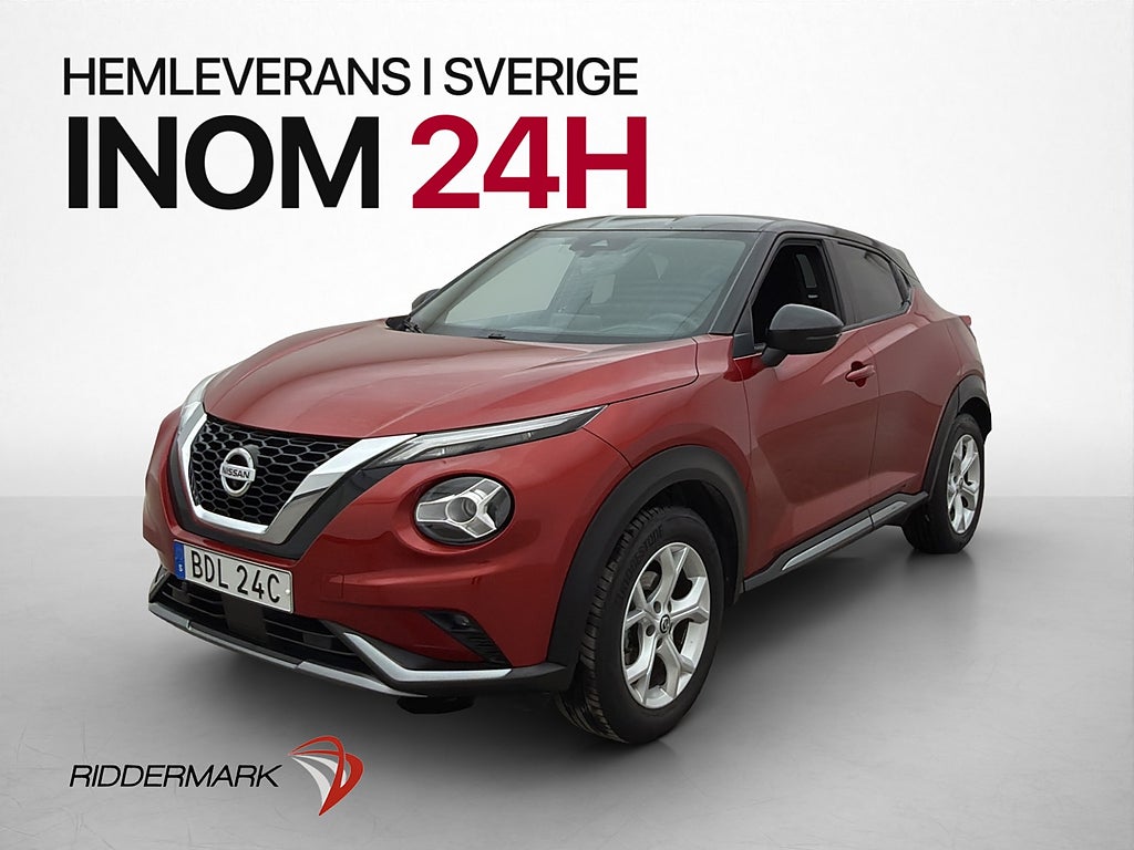 Nissan Juke 1.0 DIG-T N-Connecta 360° Navi Drag M-Värm