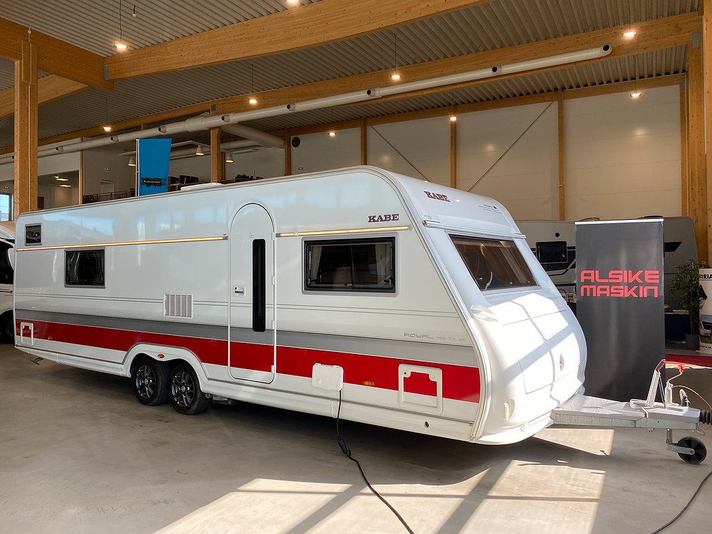 Kabe Royal 780 ETDL KS  / Mover / AC / Ugn / 3.339kr/mån - Kabe