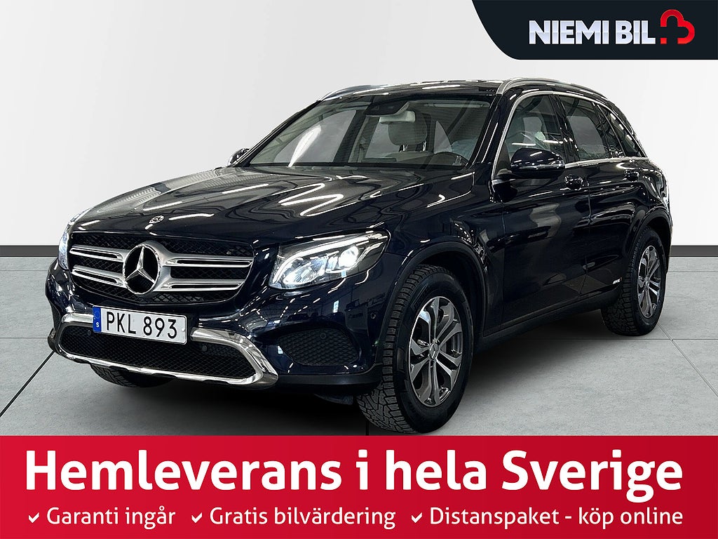 Mercedes-Benz GLC 220 d 4MATIC 9G-Tronic S&V-hjul/Skinn/Nav/Kamera/Drag