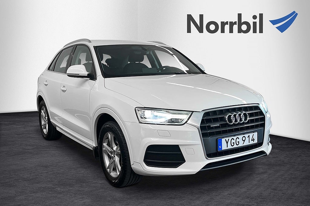 Audi Q3 2.0 TDI 150HK Quattro, Farthållare, P-sensorer