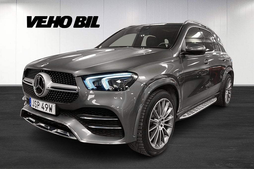 Mercedes-Benz GLE 350 de 4MATIC AMG Pano Läder Burmester 360 kamera 