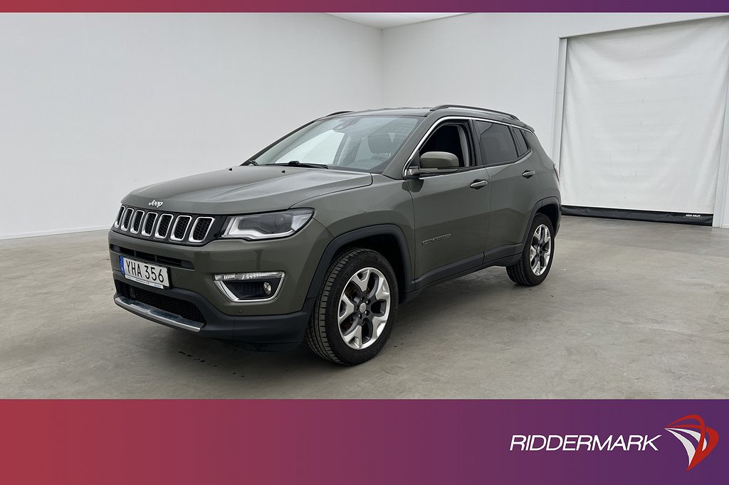 Jeep Compass 1.4 140hk Limited Kamera Halvskinn Rattvärme