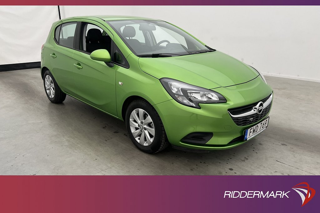 Opel Corsa 1.4 Automatisk 90hk Enjoy Sensorer Rattvärme