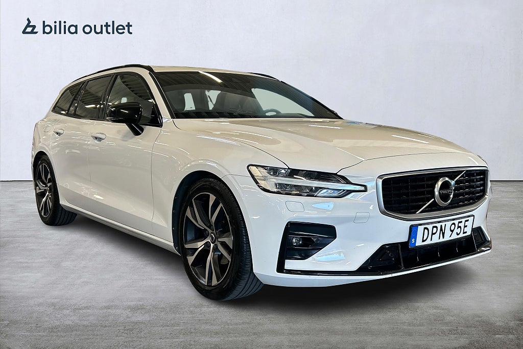 Volvo V60 D4 R-Design 190hk Navi Drag Backkamera Carplay Läder