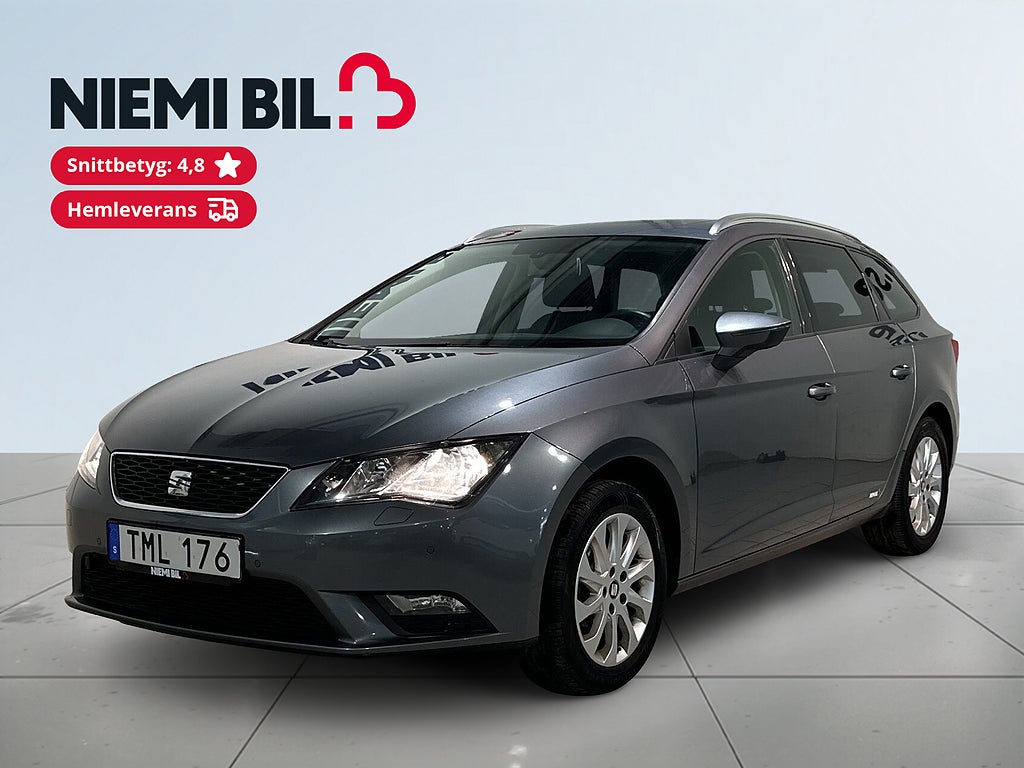 Seat Leon ST 1.2 Style Drag Mvärm Panorama Psens Bluetooth S/V-hjul