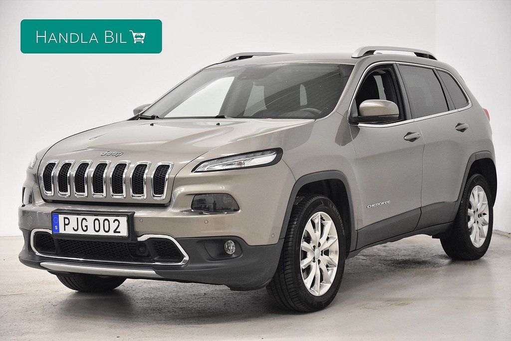 Jeep Cherokee 2.2 4WD Aut Drag Skinn Navi SoV-Hjul 200hk