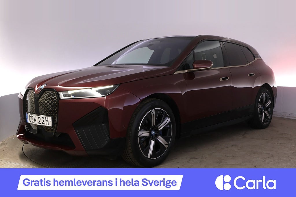 BMW iX xDrive50 Sport Drag Pano H/K HUD Laser DAP SoftClose