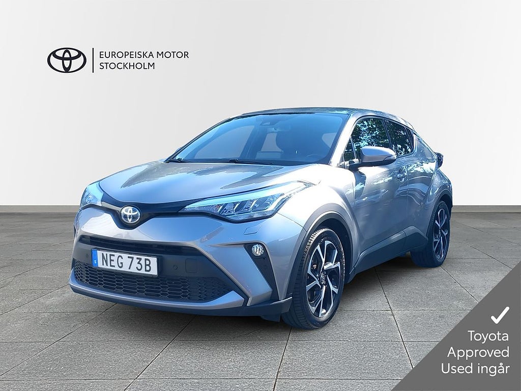Toyota C-HR 1,8 HYBRID X EDITION DRAG V-HJUL BACKKAMERA