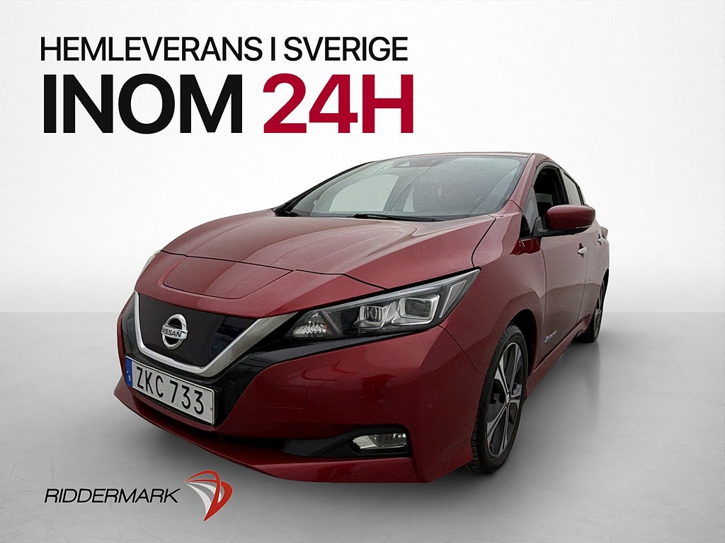 Nissan Leaf 150hk BOSE 360° Navi Rattvärme Carplay