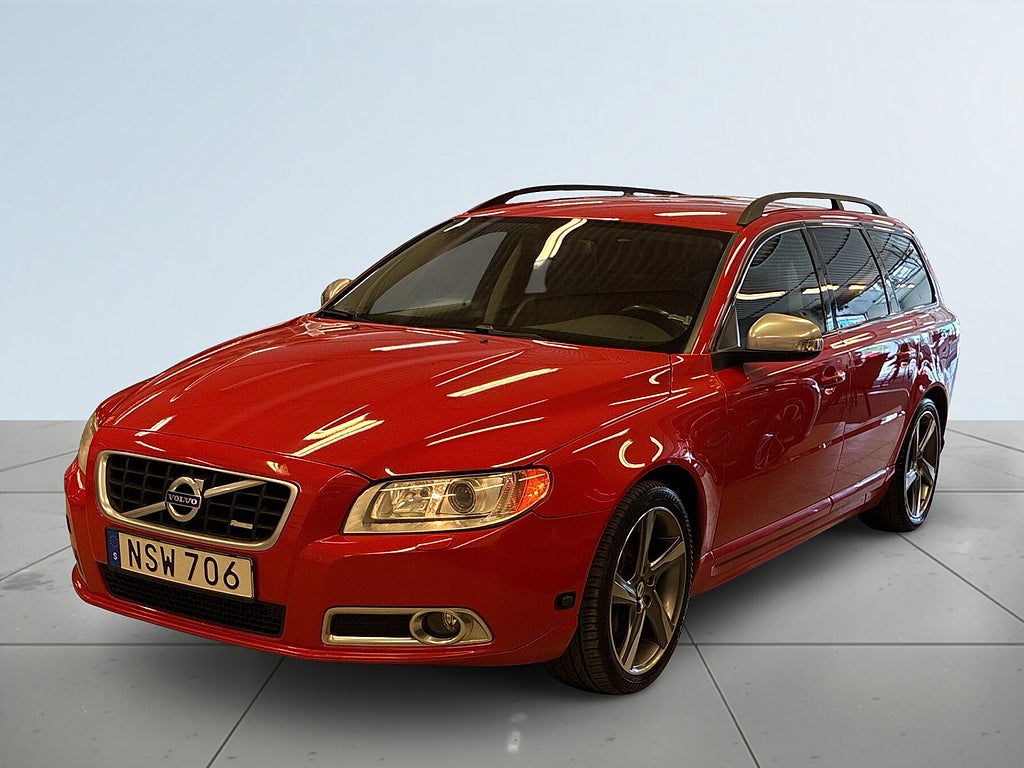 Volvo V70 2.5 R-Design P-sens/Värmare/Skinn/Drag/SoV-däck