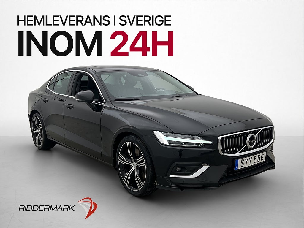 Volvo S60 T5 AWD 250hk Inscription Pano H/K 360° VoC HuD