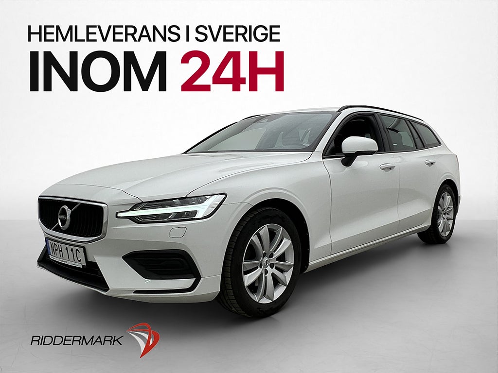 Volvo V60 D3 150hk Momentum MOMS Dragkrok Värmare Rattvärme