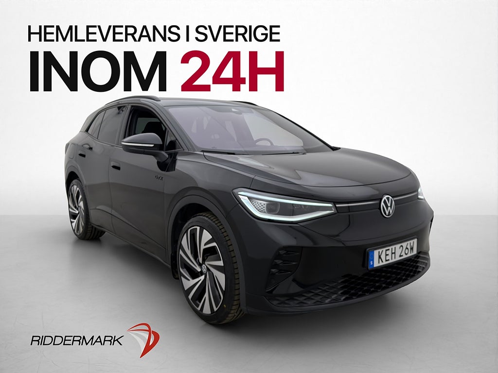 Volkswagen ID.4 GTX Top Sport HUD 360° CarPlay Navi Värmare