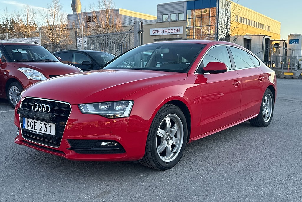 Audi A5 Sportback 2.0 TDI Quattro 177hk Aut Värmare Drag