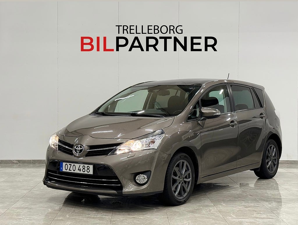 Toyota Verso 1.8 Valvematic Active Plus |7 sits |Navi |B-kamera|Drag