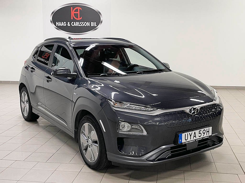 Hyundai Kona Electric 64KWh Premuim+ Bluelink 204Hk