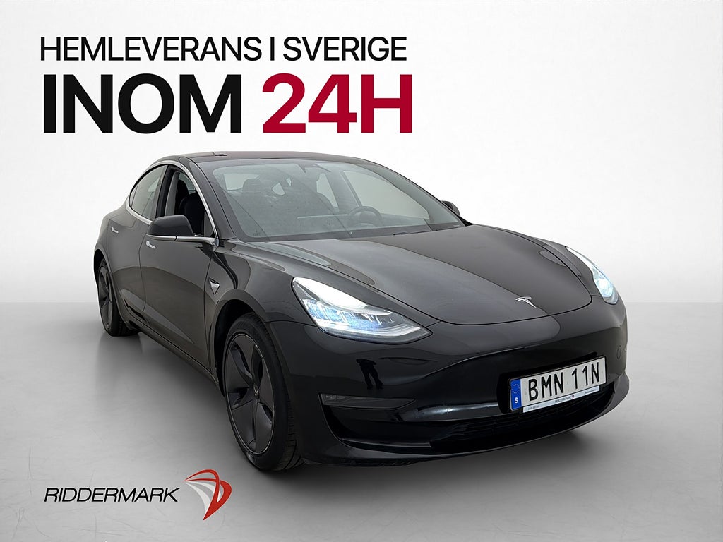 Tesla Model 3 Long Range AWD 440hk MOMS Autopilot Pano
