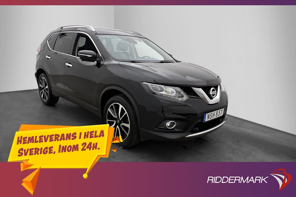Nissan X-Trail 1.6 dCi 130hk Tekna Pano 360° Navi Skinn