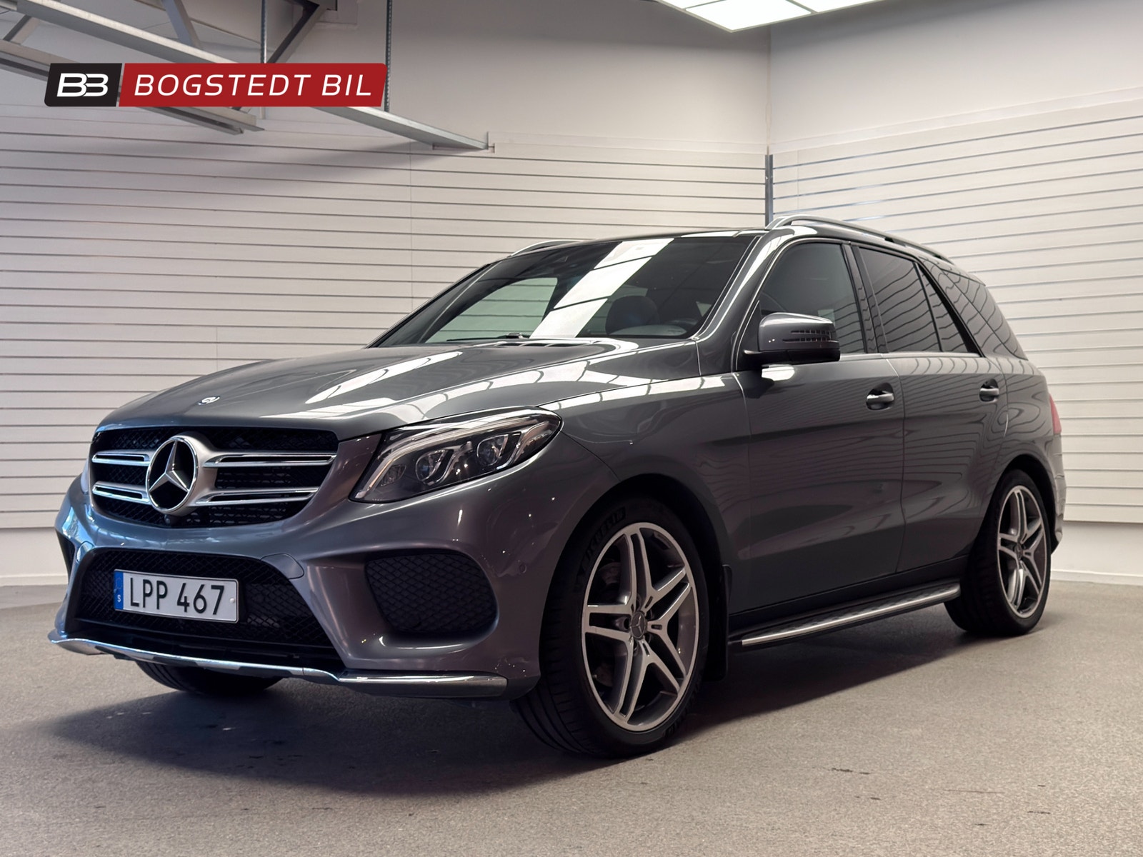 Mercedes-Benz GLE 350 d 4MATIC 9G-Tronic AMG Line |Luftfjädring|Drag|Pano 2017 - miniatyr 3