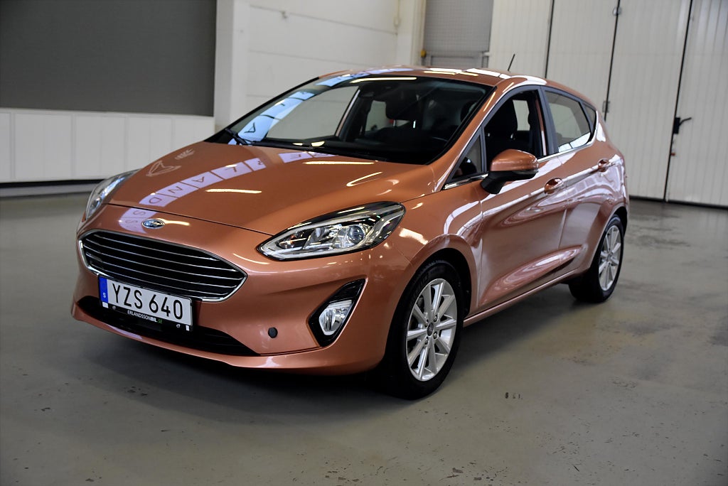 Ford Fiesta 5-dörrar 1.0 EcoBoost Titanium Euro 6 P-SENSORER BAK 