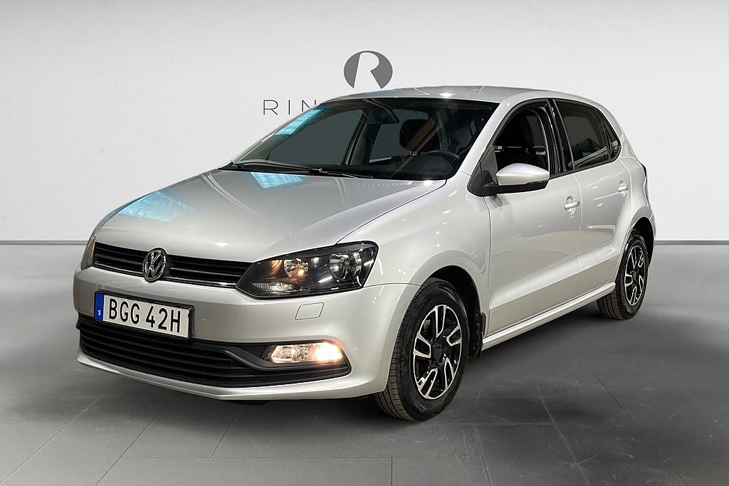 Volkswagen Polo 5-dörrar 1.0 MPI 75 HK TRENDLINE DRAG 360KR/ÅR 0.42L/MIL 14"