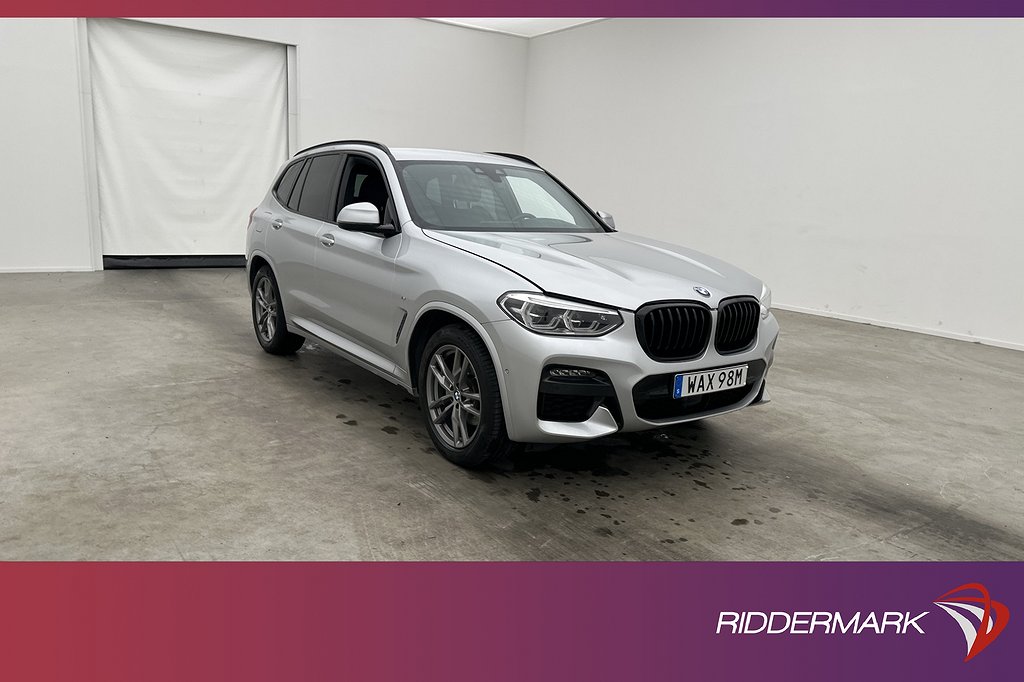 BMW X3 xDrive20d 190hk M Sport HUD Kamera Navi Keyless Drag