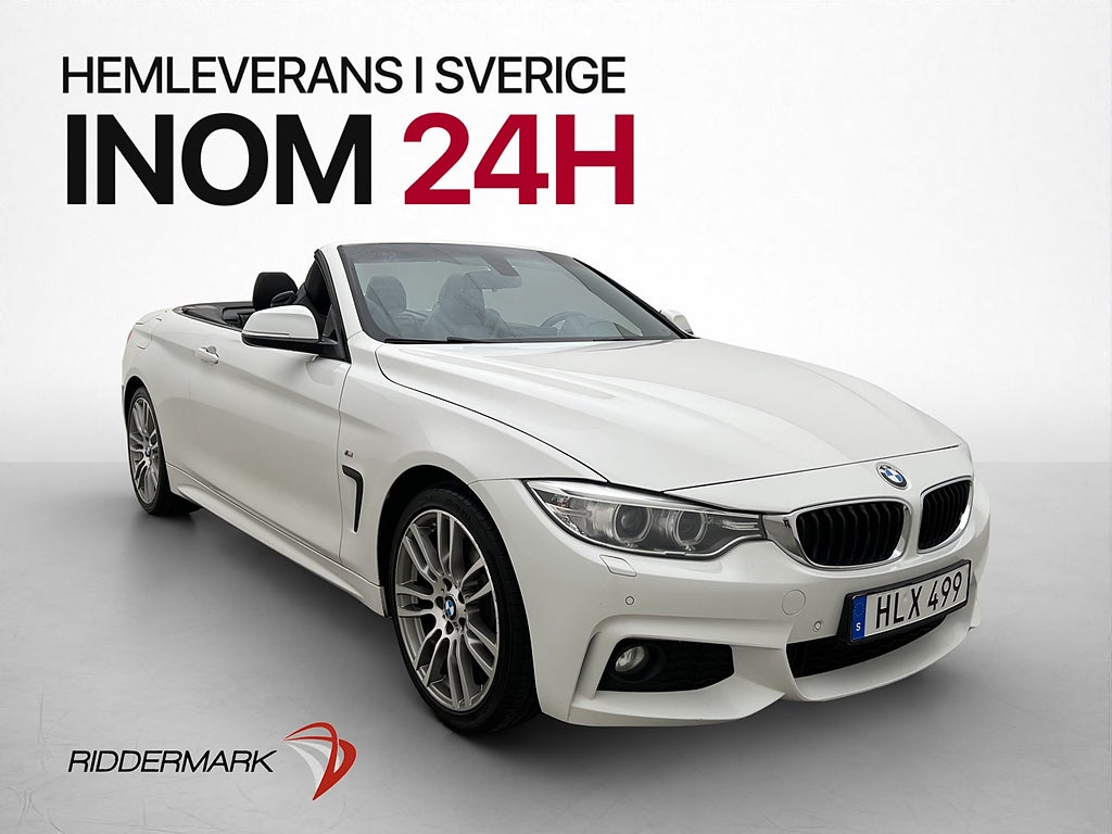 BMW 428 i xDrive M Sport Harman/Kardon Navi Skinn Elstol