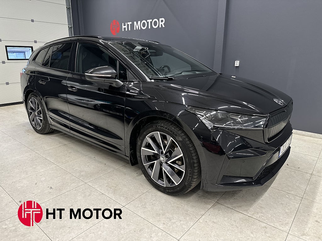 Skoda Enyaq iV iV80X AWD Sportline/B-Kamera/360/NAV/Ledramp/Dragkrok