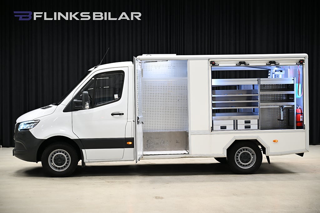 Mercedes-Benz Sprinter 316 Påbyggnad|Servicebil|Aluca-Inredning|Solceller|Moms